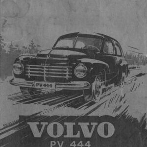 Volvo 444 1950 instruktionsbog på svensk